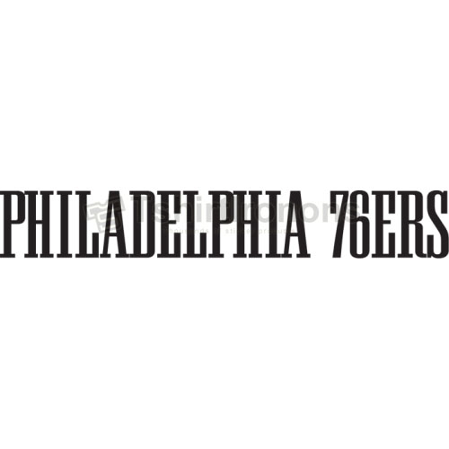 Philadelphia 76ers T-shirts Iron On Transfers N1150 - Click Image to Close